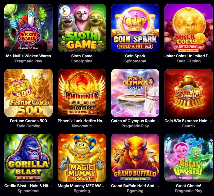 yepcasino games