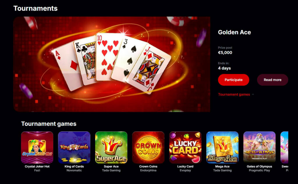yepcasino tournaments